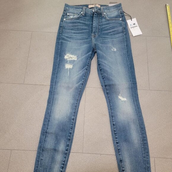NWT 7 For All Mankind LUX VINTAGE Denim Jeans - Size 24 - Picture 1 of 8